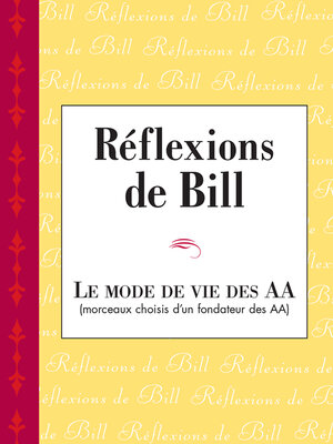 cover image of Réflexions de Bill